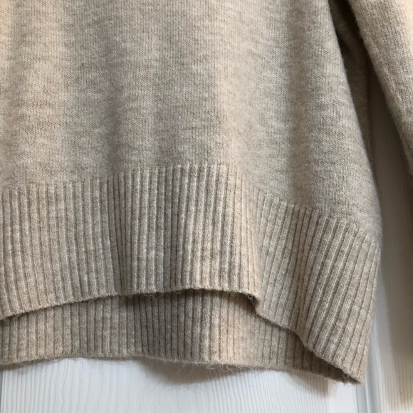 William Rast Beige Turtleneck Sweater - Picture 3 of 10